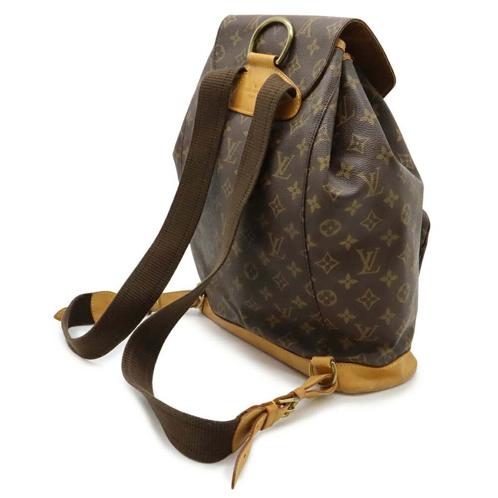 LOUIS VUITTON Authentic Brown Monogram Backpack - Picture 3 of 9